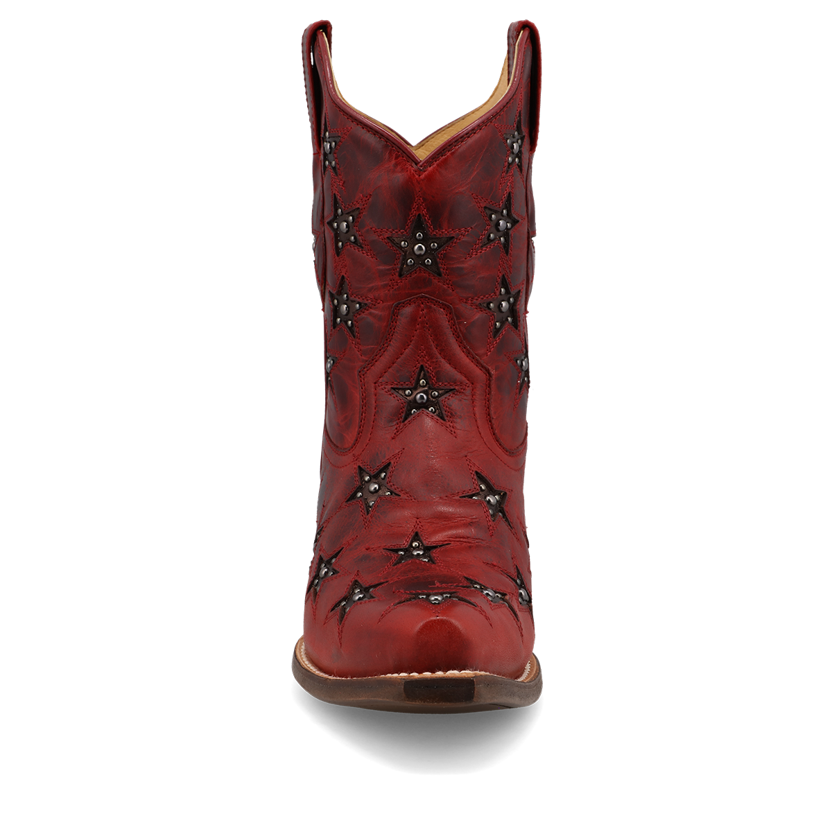 Marfa Bootie - Dark Cherry/Bronze Cover