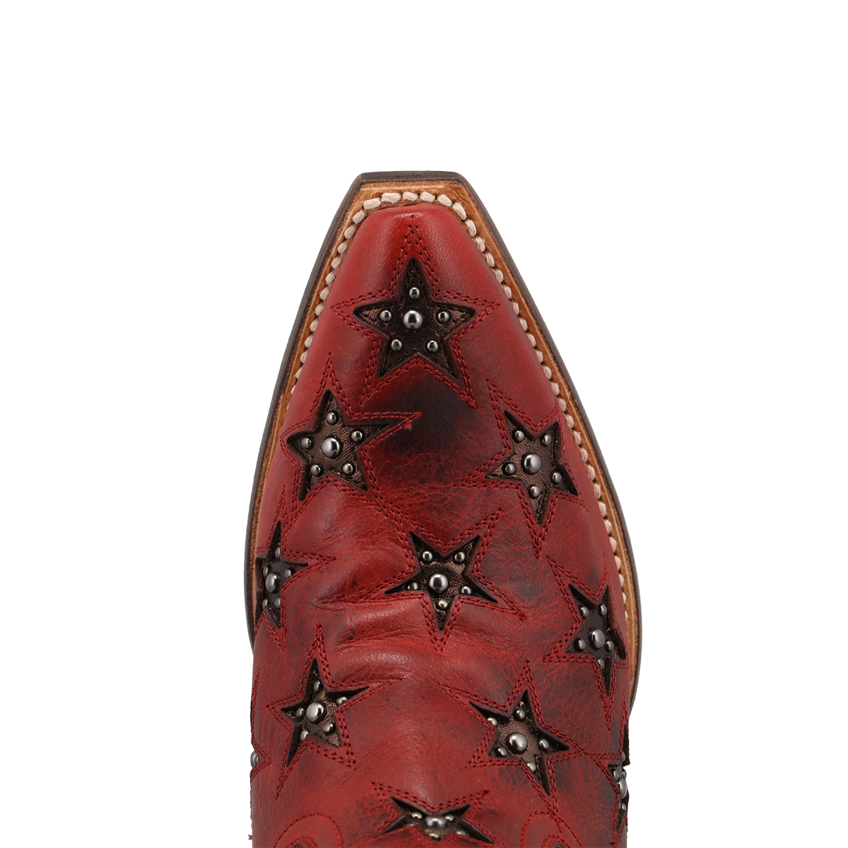 Marfa Bootie - Dark Cherry/Bronze Cover
