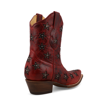 Marfa Bootie - Dark Cherry/Bronze Preview #3