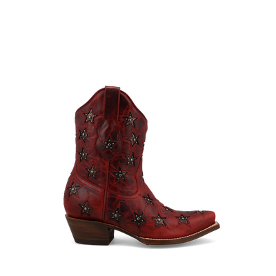 Marfa Bootie - Dark Cherry/Bronze Preview #1
