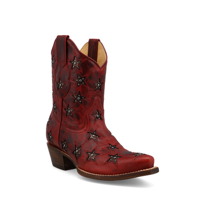 Marfa Bootie - Dark Cherry/Bronze Preview #2