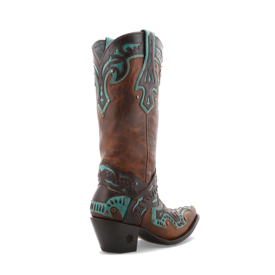 San Angelo - Chocolate/Teal Preview #3