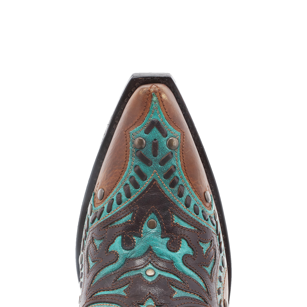 San Angelo - Chocolate/Teal Cover
