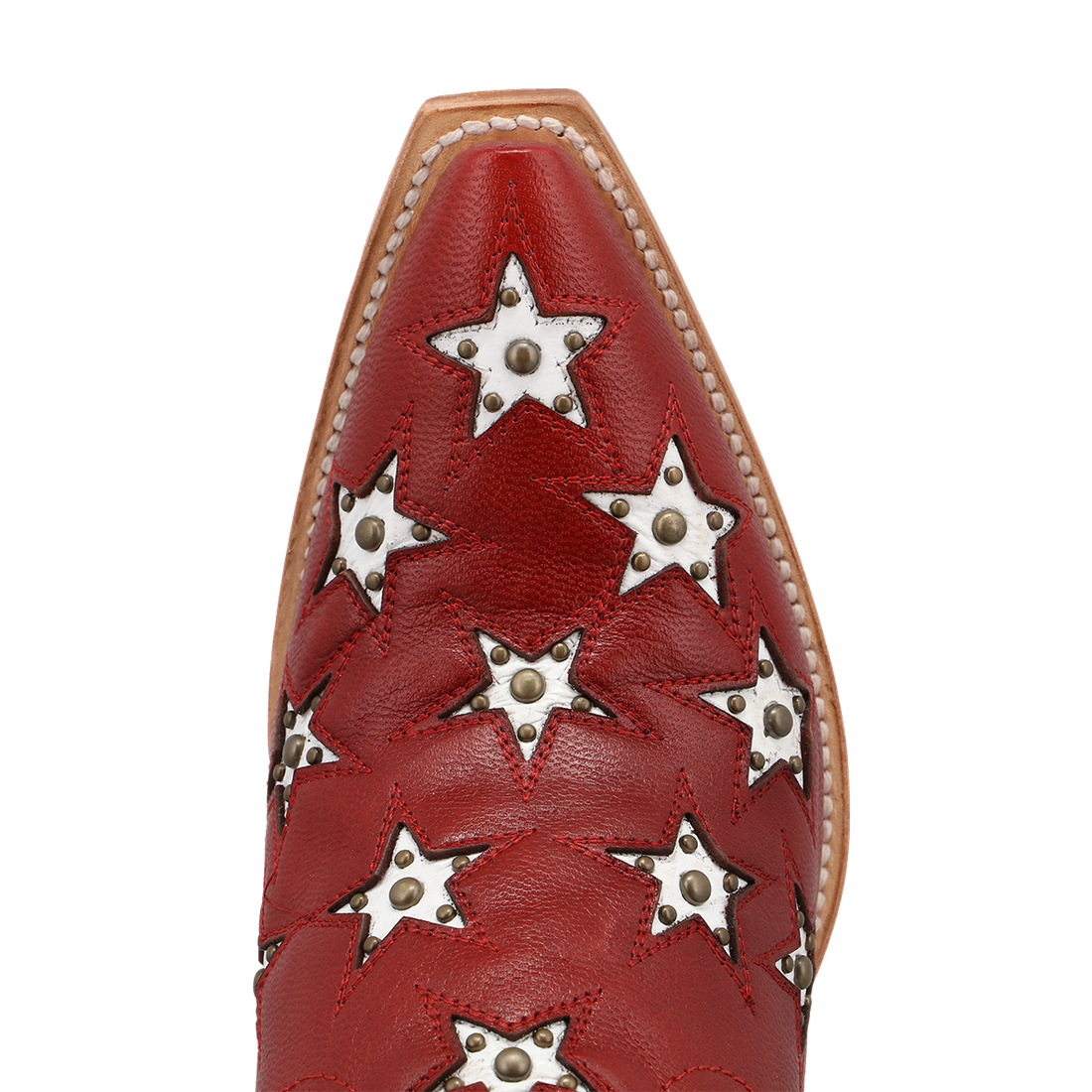 Red white and 2025 blue cowboy boots womens