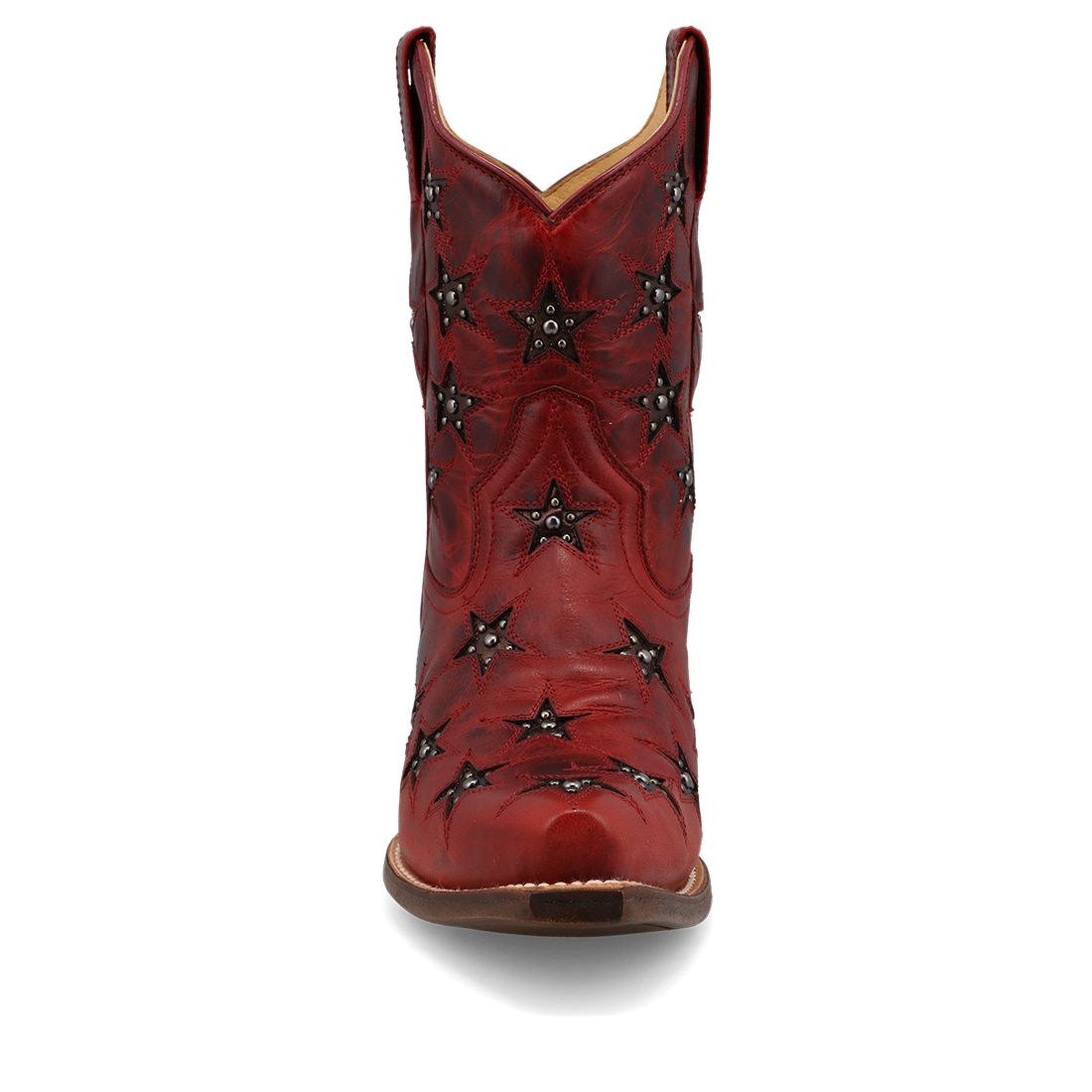 Marfa Bootie - Dark Cherry/Bronze Preview #5