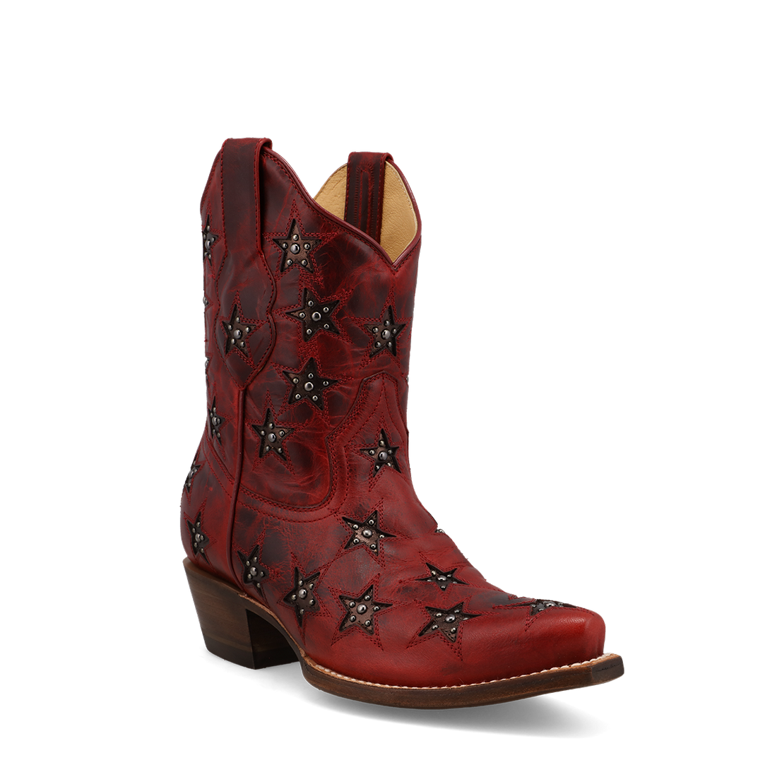 Marfa Bootie - Dark Cherry/Bronze Preview #2